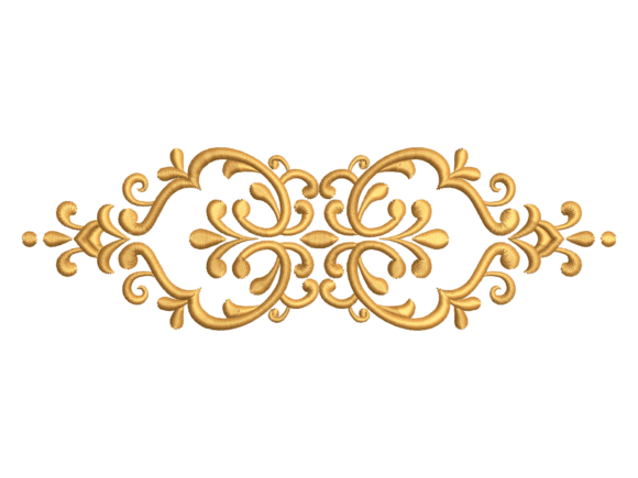 Ottoman Scroll Ornament Embroidery