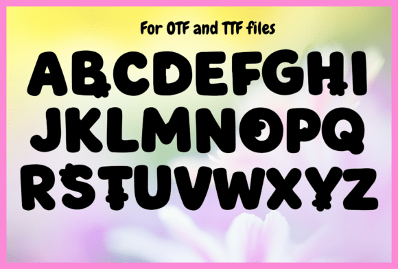 Over the Lazy Font font preview - 3