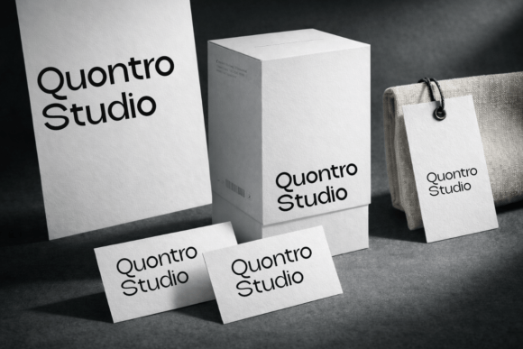 Quantro Sans Font PNG with transparent background - Preview 5