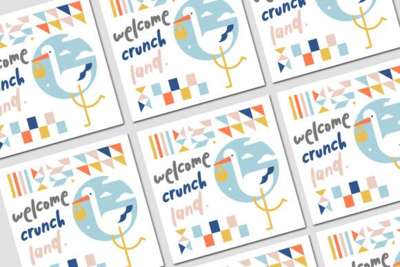 Rooster Doodle Font PNG with transparent background - Preview 3
