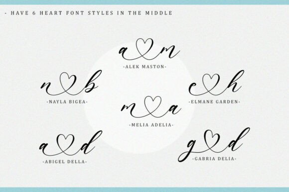 Abegia Borgan Font - Preview 6