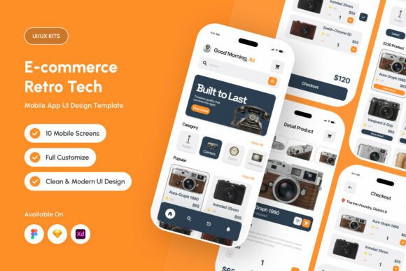 Analogue - E-commerce Retro Tech Mobile