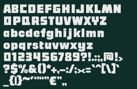 Bosson Font - Preview 5