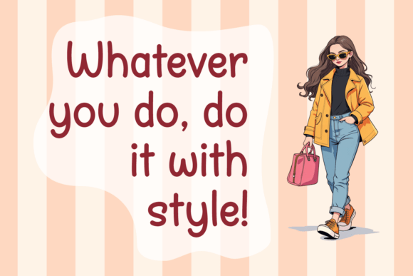 Brown Delight Font - Preview 3