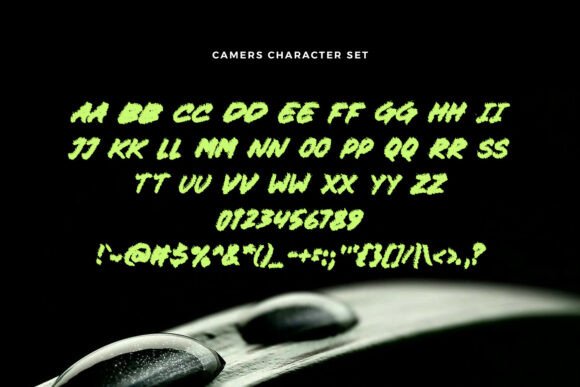 Camers Font - Preview 4