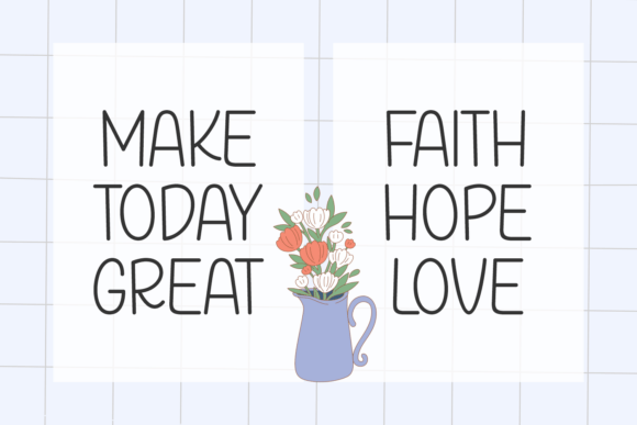 Children Promise Font PNG with transparent background - Preview 3