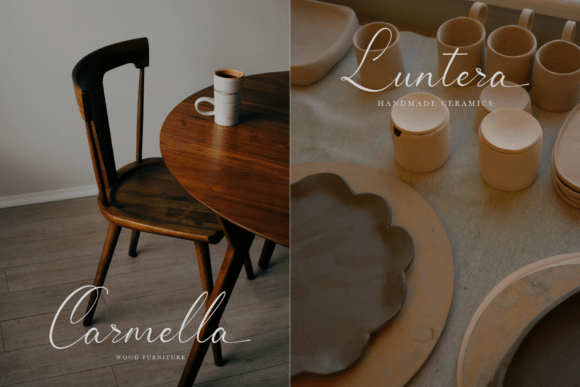 Claris Fleur Font - Preview 5