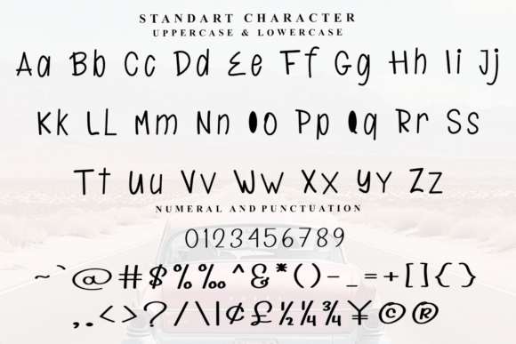 Elemental Calligraphy Font - Preview 4