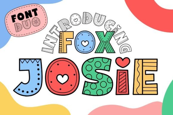 Preview specimen of Fox Josie decorative font