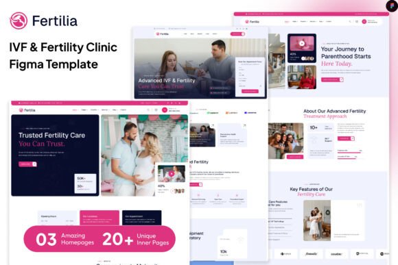 IVF & Fertility Clinic Figma Template