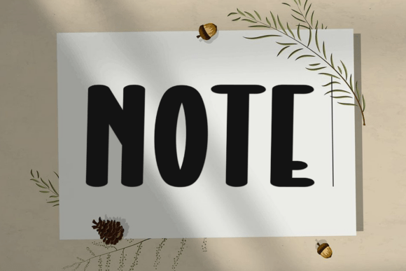 Limited Handmade Font PNG with transparent background - Preview 1