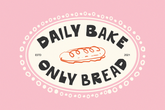 Messy Sunday Font PNG with transparent background - Preview 2