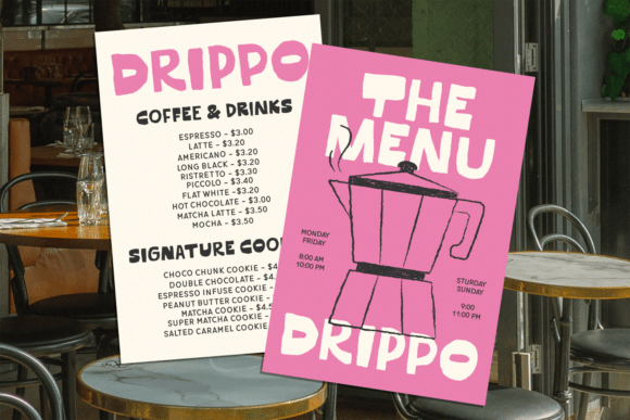 Messy Sunday Font PNG with transparent background - Preview 5