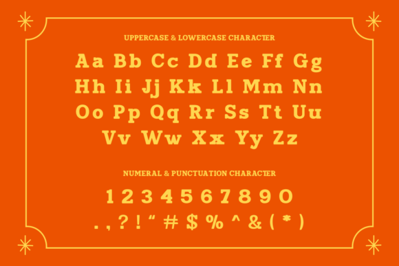 Monarko Font PNG with transparent background - Preview 1