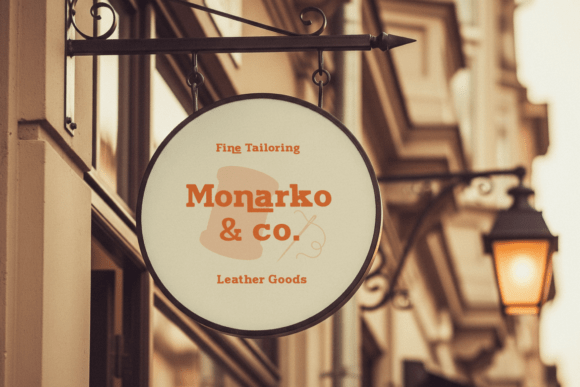 Monarko Font PNG with transparent background - Preview 6