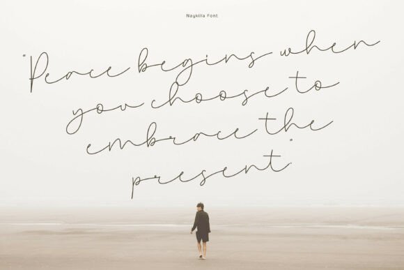 Naykilla Font PNG with transparent background - Preview 5