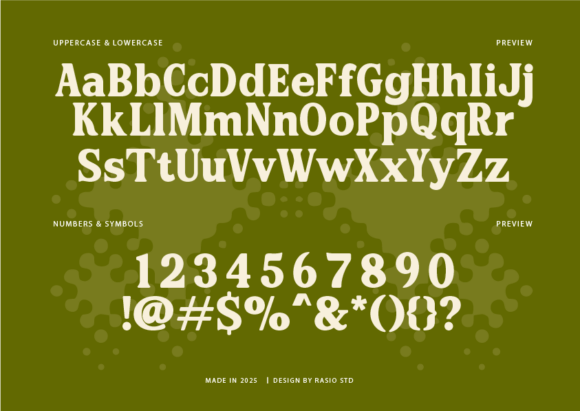 Paverno Font PNG with transparent background - Preview 6
