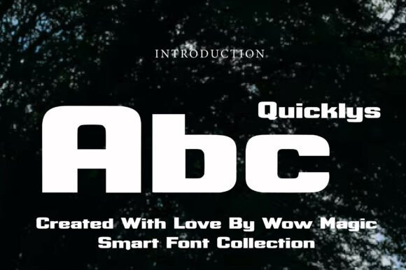 Quicklys Font PNG with transparent background - Preview 1