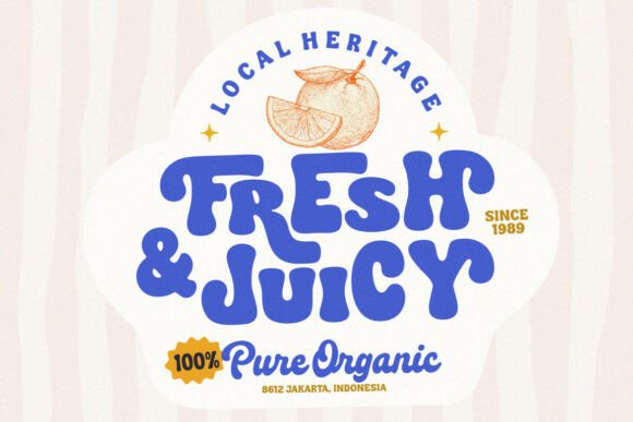 Retro Friday Font font preview - 1