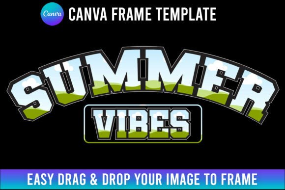 Senior Vibes 2027 Canva Frame Template Graphic by DesignAura · Creative ...