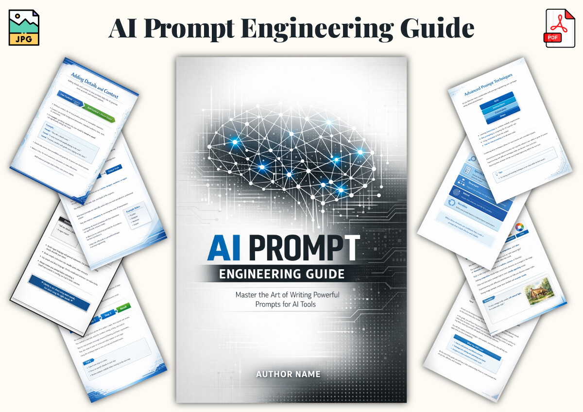 AI Prompt Engineering Guide Graphic by KDPLab · Creative Fabrica