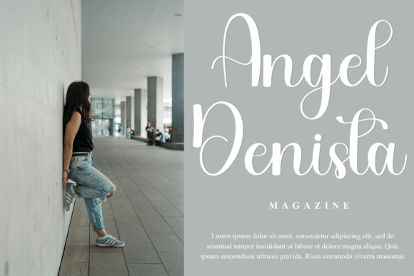 Angela Adventure Font - Preview 6