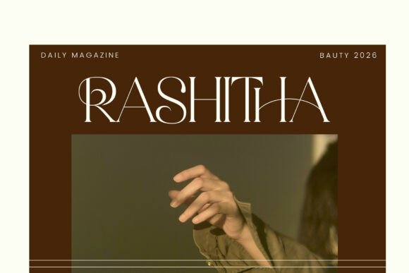 Aretha Font PNG with transparent background - Preview 3