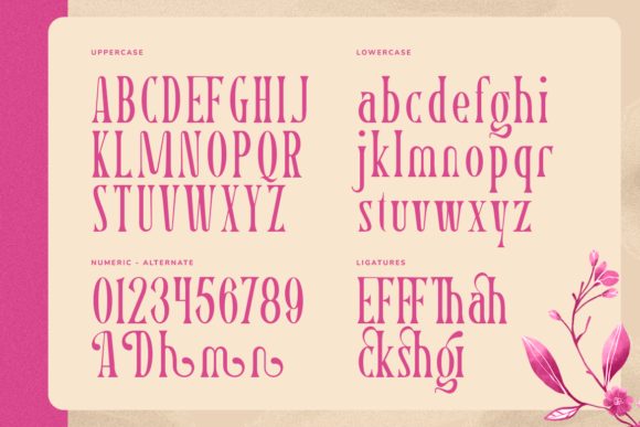 Atefrein Font - Preview 1