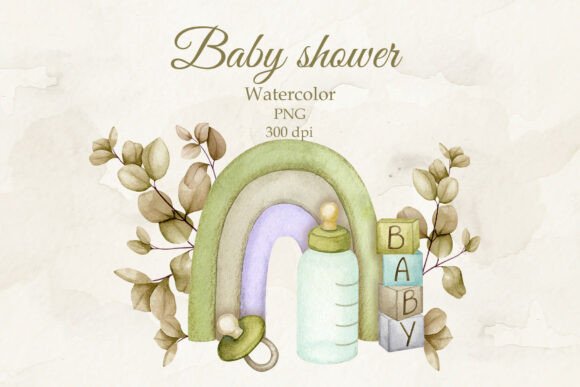 Baby Shower Sublimation. Boho Newborn.