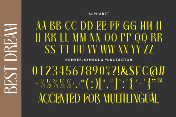 Best Dream Font PNG with transparent background - Preview 4