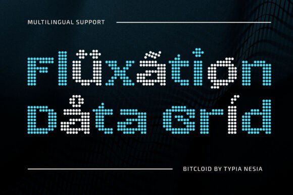 Bitcloid Font - Preview 3