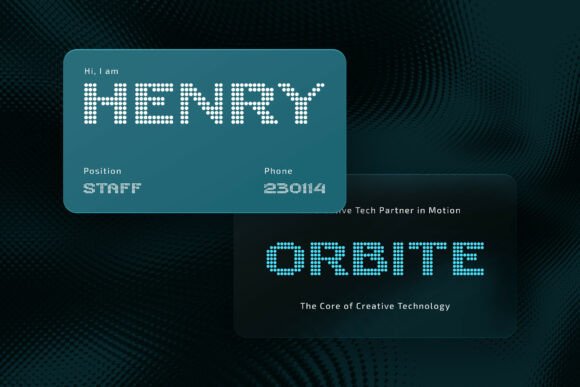 Bitcloid Font - Preview 6