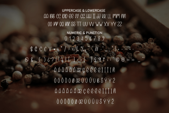 Black Pepper Font - Preview 6