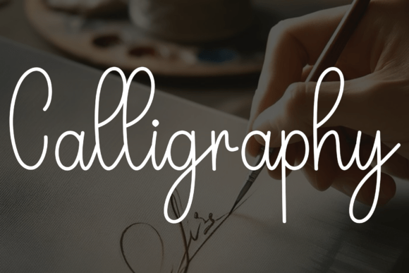 Crafting Font - Preview 1