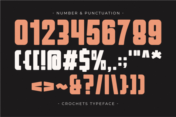 Crochets Font - Preview 5