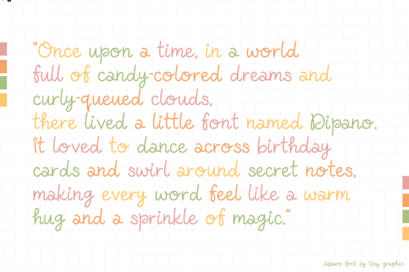 Diparo Font - Preview 1