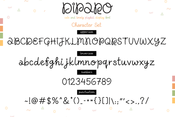 Diparo Font - Preview 2