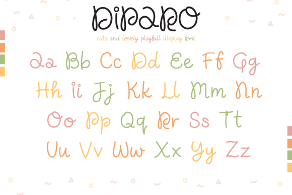 Diparo Font - Preview 3