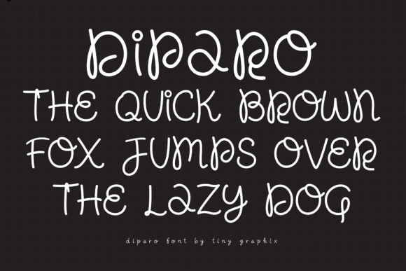 Diparo Font - Preview 4
