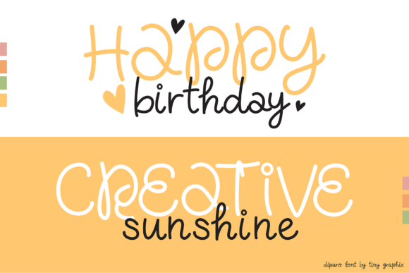 Diparo Font - Preview 5