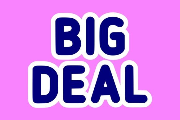 Dream Bold Font - Preview 1