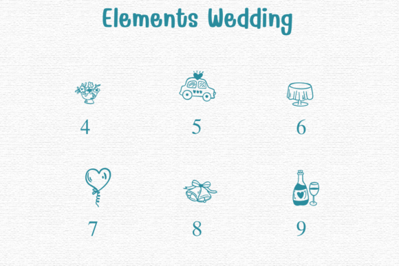 Elements Wedding Font - Preview 3