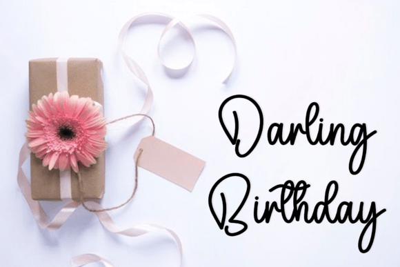 Flowerday Font - Preview 3
