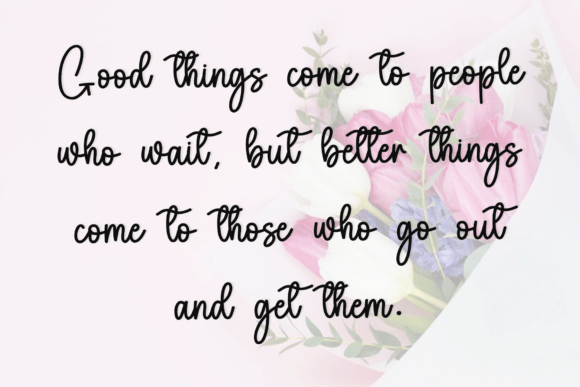 Flowerday Font - Preview 4