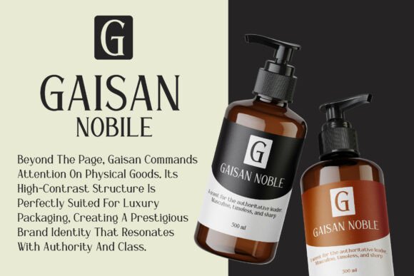 Gaisan Font - Preview 6