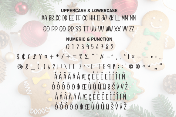 Gingerbread Font - Preview 6