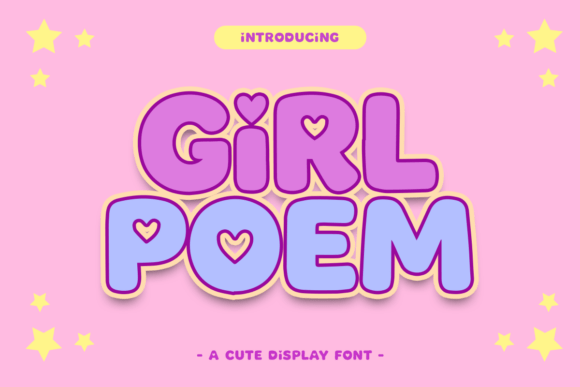 Girl Poem Font