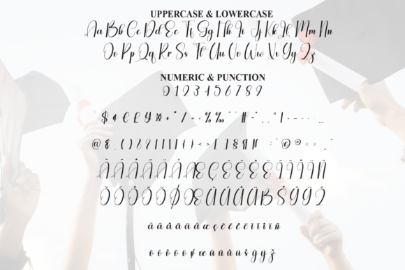 Graduation Font - Preview 6
