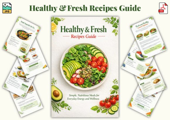 Healthy & Fresh Recipes Guide