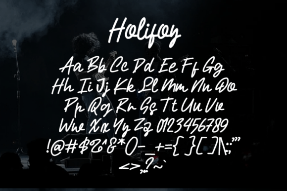 Holifoy Font - Preview 1